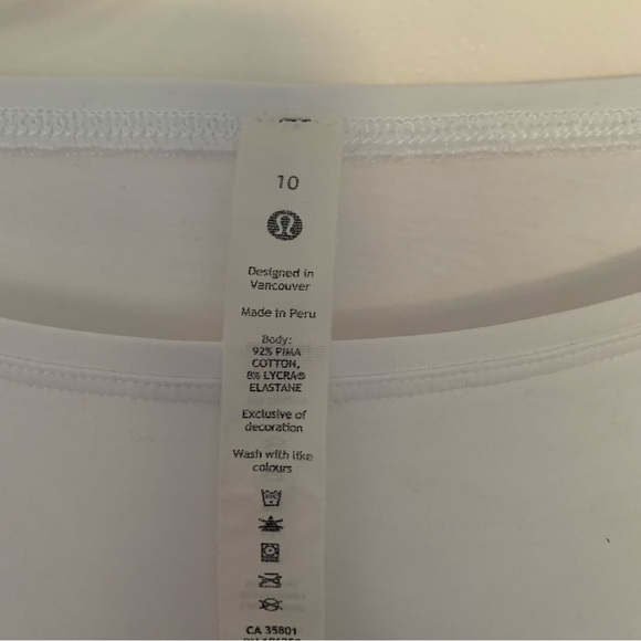 Lululemon Back In Action Organic Cotton Long-Sleeve Shirt - Picture 4 of 6